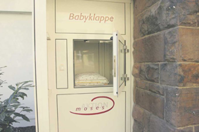 Babytür am Prosper Hospital – Recklinghausen